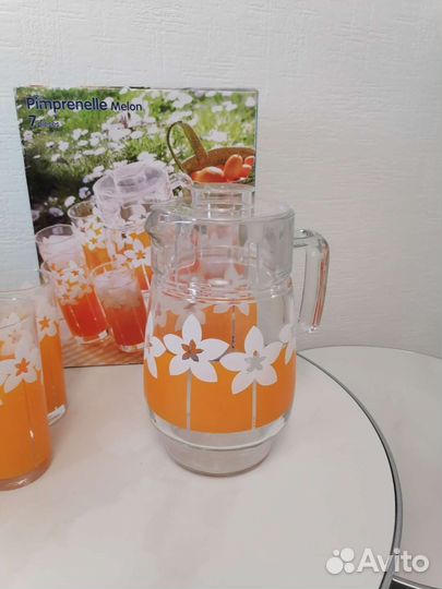 Набор посуды luminarc графин и стаканы 7 предметов