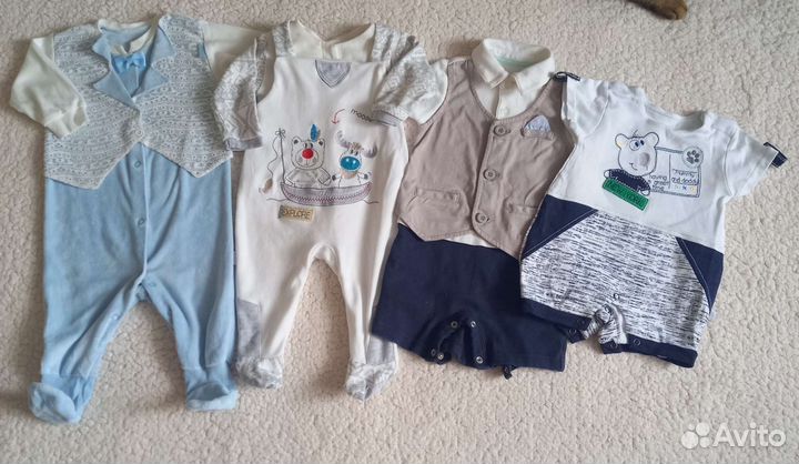 Пакет одежды для малыша от3х до 12мес. 60-68см