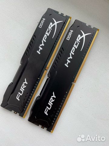 Оперативная память HyperX Fury 8 гб(2х4) DDR4 купить в Санкт-Петербурге ...