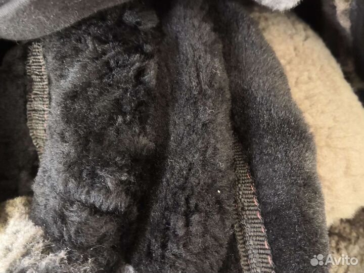 Шапка Натуральный Мех Кожа новые