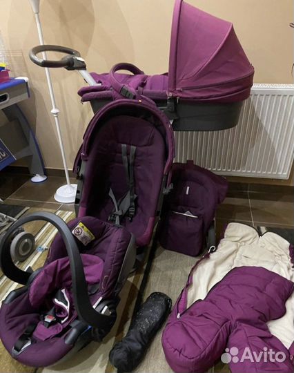Коляска stokke 3 в 1