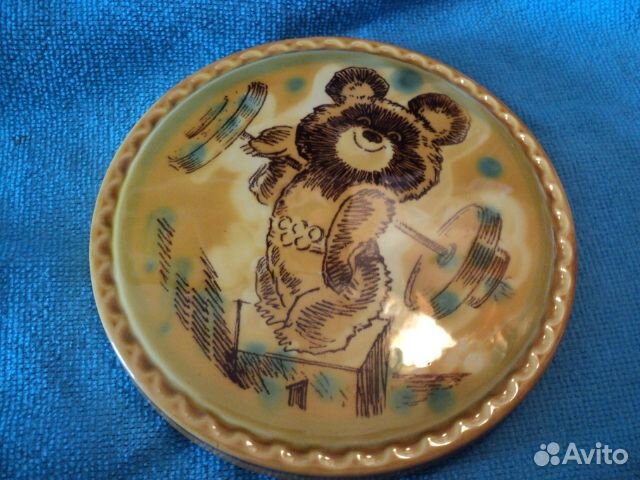 Настенные мишка керамика СССР