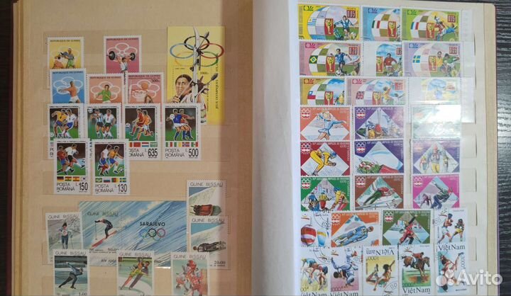Альбом с почтовыми марками
