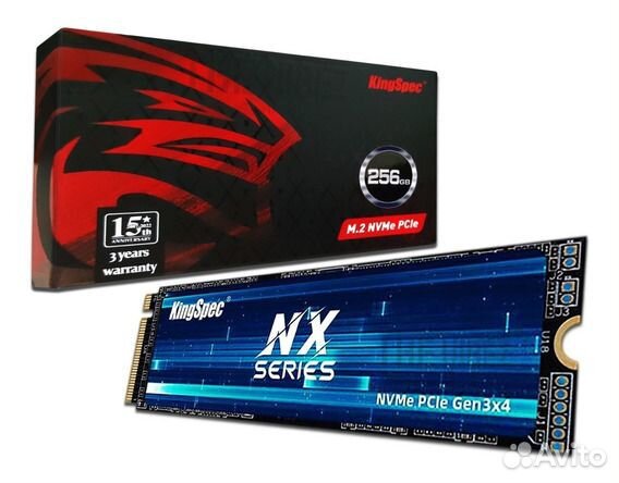 SSD M.2 NVMe KingSpec 512gb (NX-Series) 3500 MB/s