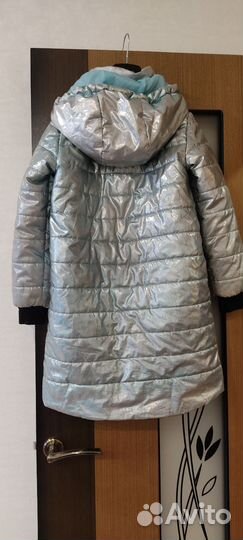 Пальто для девочки 140