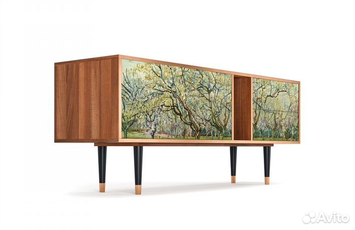 Тв-тумба T1 - Орех - The White Orchard