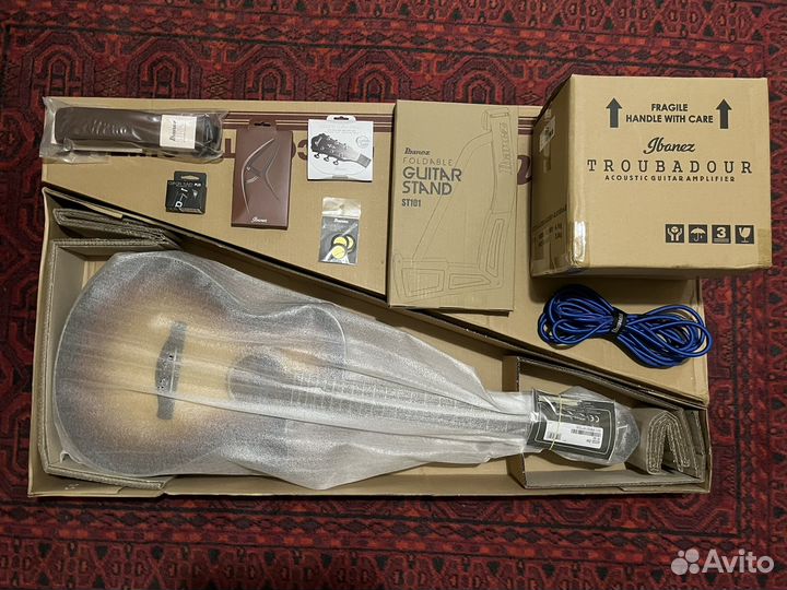 Гитара Ibanez AEG50-DHH комплект