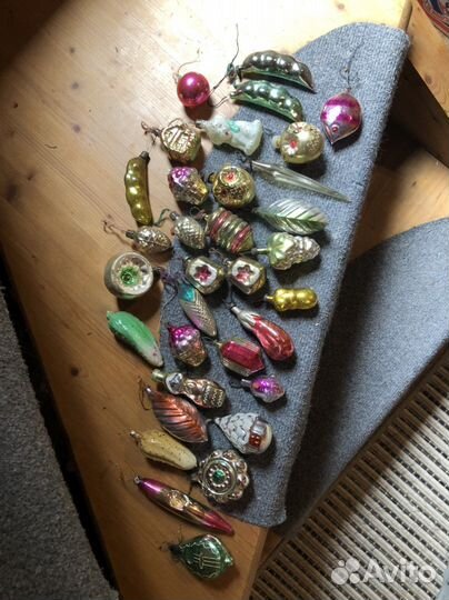 Елочные игрушки СССР