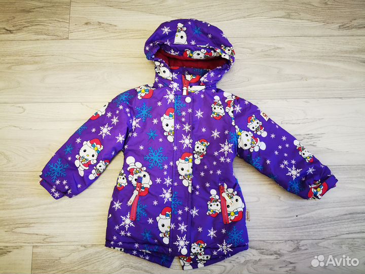 Продам демисезонную куртку на девочку, размер 98
