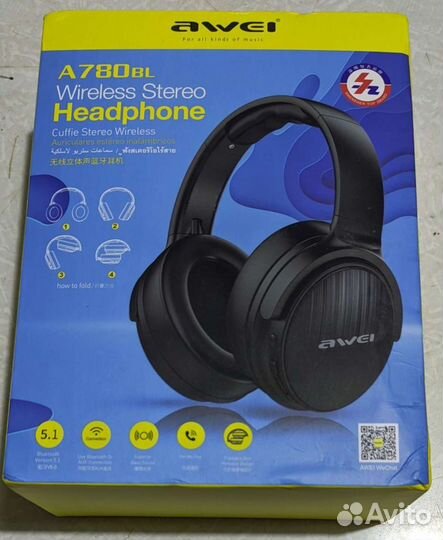 Беспроводные наушники awei A780bl