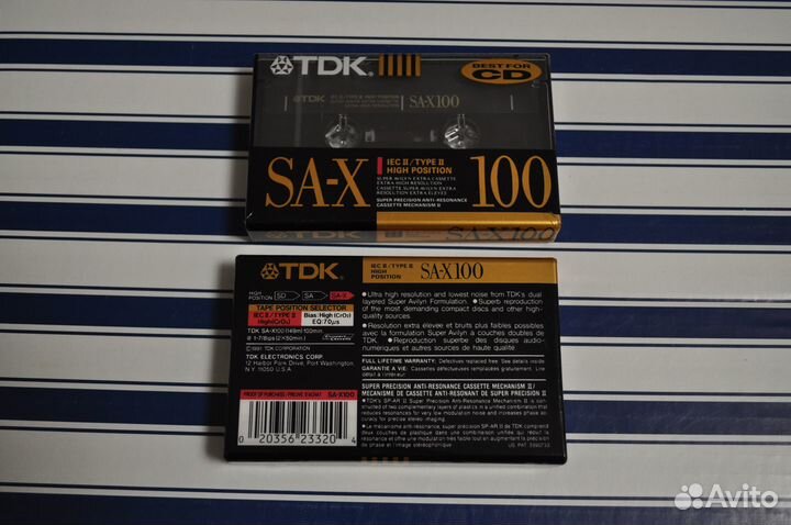 Аудиокассеты новые запечатанные, TDK Chrome