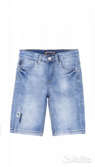 Бриджи джинсовые для мальчика 128см