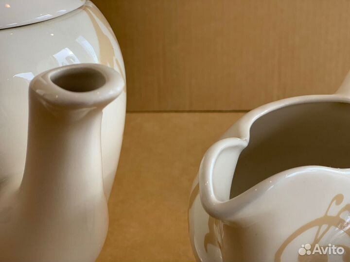 Кофейный сервиз (без чашек). Керамика (Бразилия)