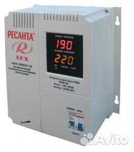 Стабилизатор напряжения Ресанта ACH-5000Н/1-Ц LUX