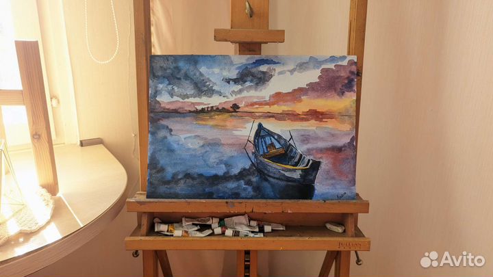Картина/ Постер ручная работа / Акварель