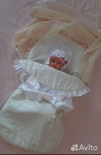 Конверт на выписку на тёплую весну-осень