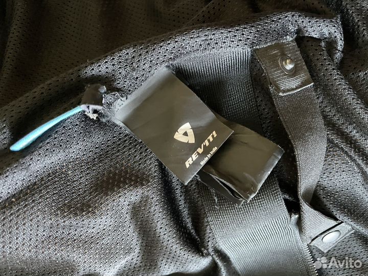 Мотокуртка кожаная мужская 52