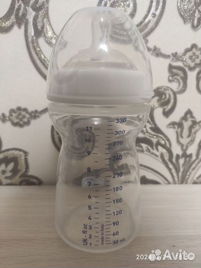 Бутылочки для кормления chicco natural