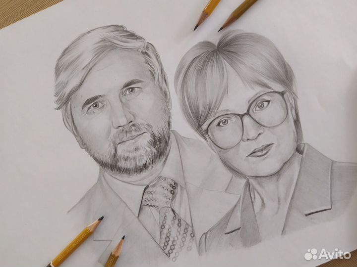 Портрет по фото в подарок