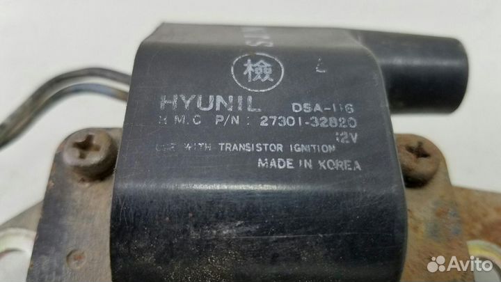 Катушка зажигания Hyundai Sonata 2 Y3 G4EP 2Л 1998