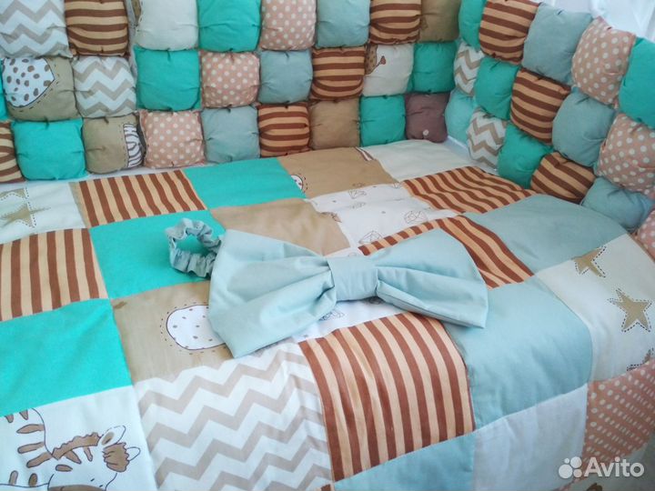 Бортики в кроватку