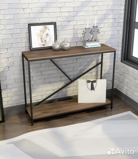 Стеллаж тумба этажерка лофт