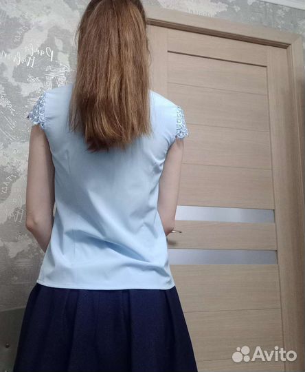 Школьная блузка 146-152 см