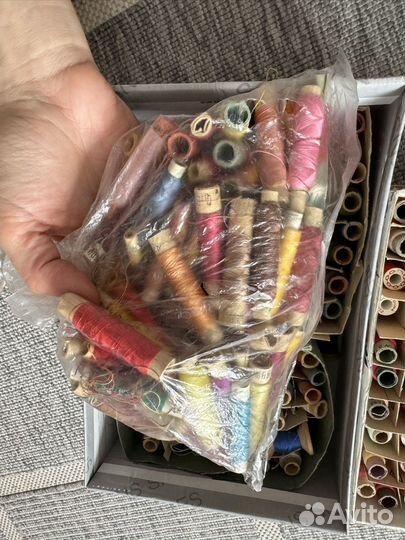 Шелковые нитки СССР