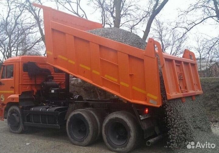 Песок серый, галька, гпс, пгс, отсев, окол, бут