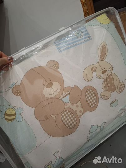 Комплекты кроватку, бортики