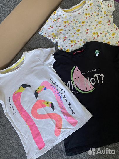 Одежда для девочки пакетом 134 140