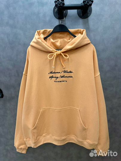 Мужское худи vetements хлопок 100%