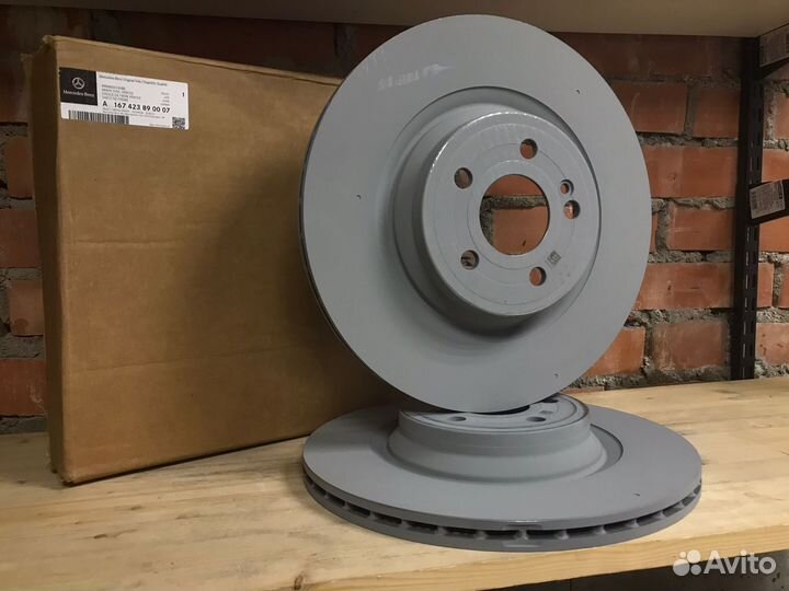 Задний тормозной диск для Mercedes V167 Новый/Ориг