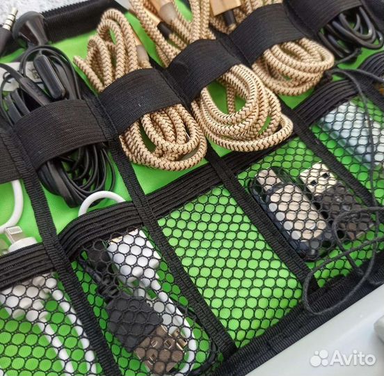 Новая сумка для хранения наушников и зарядников