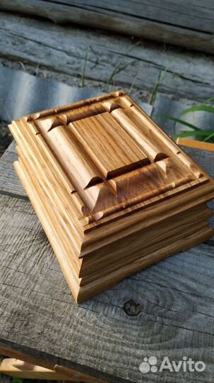 Шкатулка из дуба ручной работы