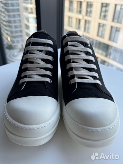 Rick Owens Ramones Low Canvas