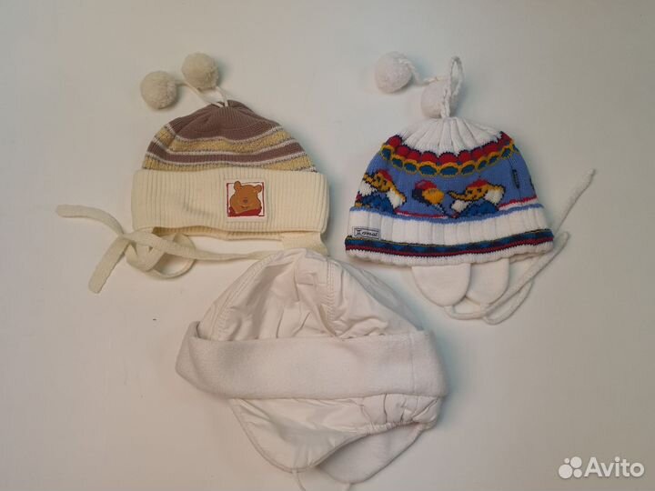 Детские зимние шапочки