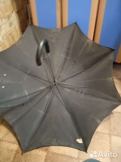 Зонт трость большой, старый