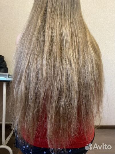 Кератиновое выпрямление волос