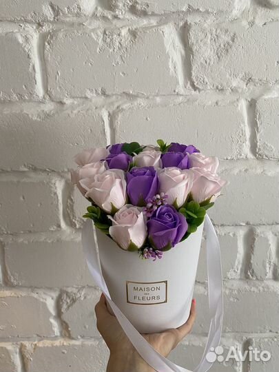 Букеты из мыльных роз, любых размеров