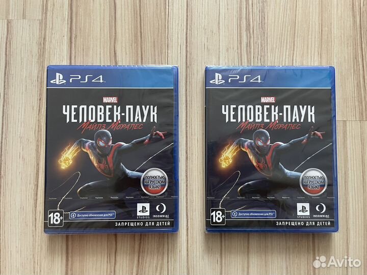 Человек Паук Майлз Моралес (Новый) Ps4