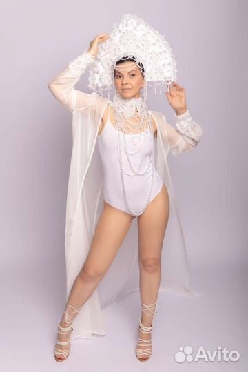 Кокошник свадебный для фотосессии