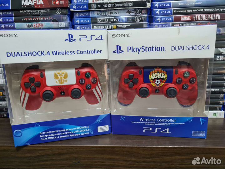 Dualshock 4 геймады PS 4 новые и бу
