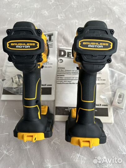 Шуруповерт ударный DeWalt dcd805 Мексика оригинал