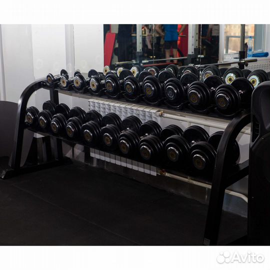 Гантельный ряд basic (шаг 2,5 кг, 10 пар) profi-FI