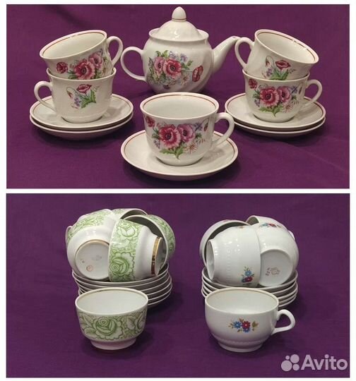 Чайные наборы, СССР