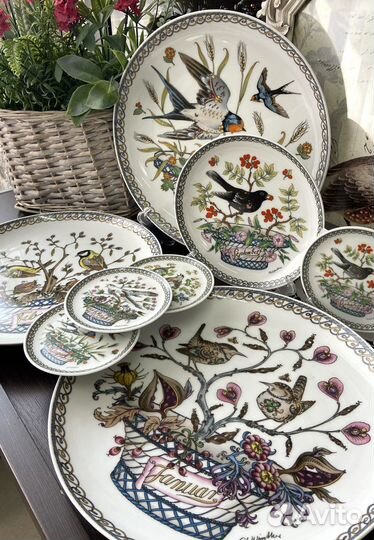 Декоративные тарелки Hutschenreuther Германия