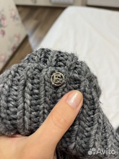 Комплект шапка и шарф женские