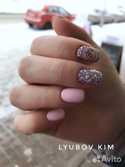 Маникюр,гель лак, наращивание