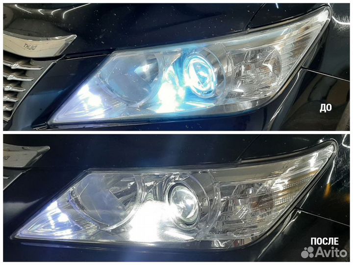 Bi-Led на Toyota Camry